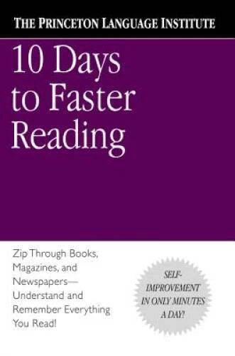 10 Days to Faster Reading - Paperback - VERY GOOD
