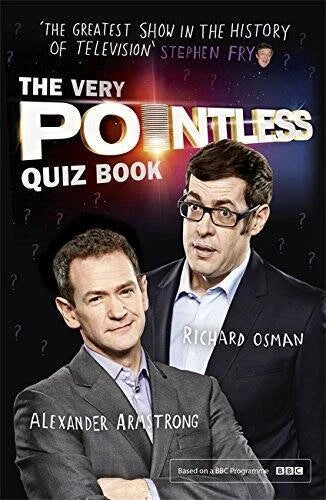 The Very Pointless Quiz Book - Hardcover - GOOD