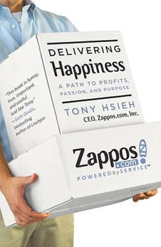 Delivering Happiness: A Path to Profits, Passion, and Purpose - Hardcover - GOOD