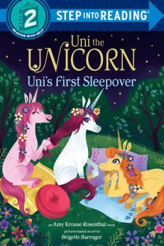 Uni's First Sleepover (Step into Reading) - Paperback - VERY GOOD