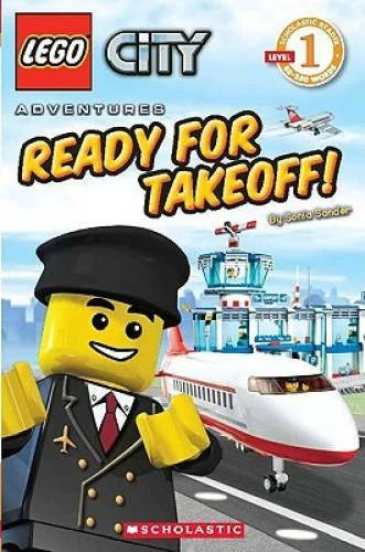 Ready for Takeoff! (LEGO City, Scholastic Reader, Level 1) - Paperback - GOOD