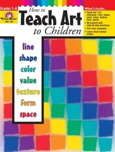 How to Teach Art to Children, Grades 1-6 - Paperback By Joy Evans - VERY GOOD