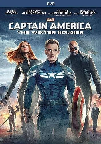 Captain America: The Winter Soldier (DVD) - DVD - GOOD
