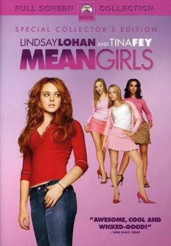 Mean Girls (Full Screen Edition) - DVD - GOOD