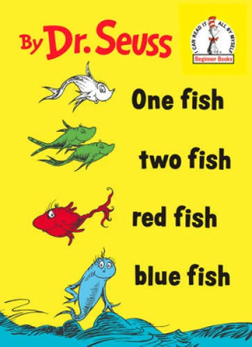 One Fish Two Fish Red Fish Blue Fish (I Can Read It All by Myself) - VERY GOOD