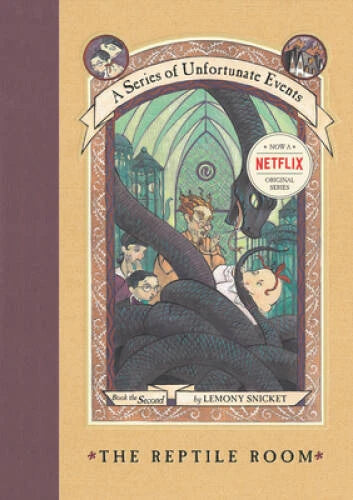 The Reptile Room (A Series of Unfortunate Events #2) - Hardcover - GOOD