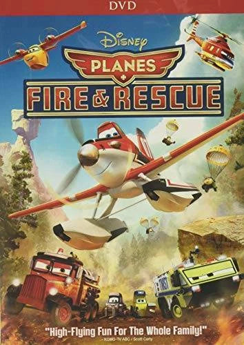 Planes Fire and Rescue (1-Disc DVD) - DVD - GOOD