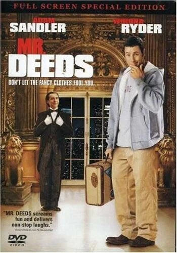 Mr. Deeds (Full Screen Special Edition) - DVD - GOOD