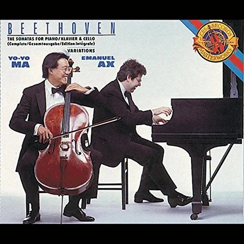 Beethoven: Complete Sonatas for Piano & Cello - Audio CD - GOOD