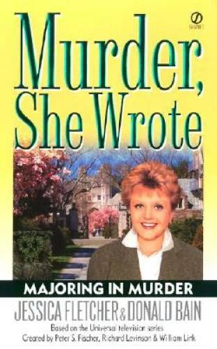 Murder, She Wrote: Majoring in Murder - Mass Market Paperback - GOOD