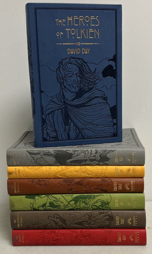 The World of Tolkien - David Day - 7 imitation leather books Loose No Box