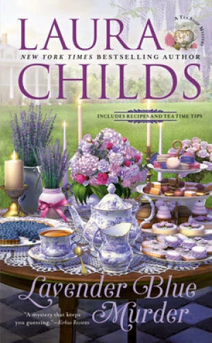 Lavender Blue Murder (A Tea Shop Mystery) - Mass Market Paperback - VERY GOOD