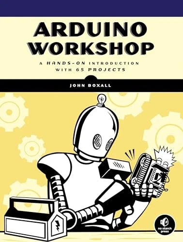 Arduino Workshop: A Hands-On Introduction with 65 Projects - VERY GOOD