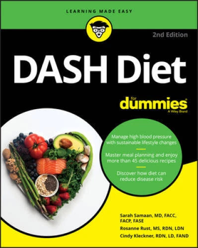 DASH Diet For Dummies - Paperback By Samaan, Sarah - GOOD