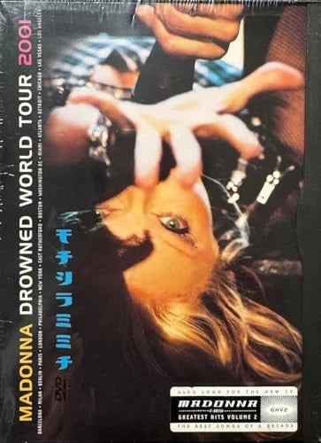 Madonna - Drowned World Tour 2001 (Region 23456) - DVD - GOOD