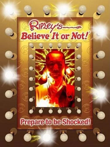 Ripleys Believe It Or Not Prepare To Be Shocked (ANNUAL) - VERY GOOD