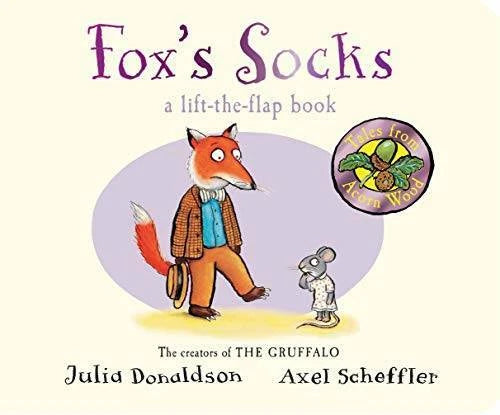 Fox's Socks (Tales from Acorn Wood) - Board book By Donaldson, Julia - GOOD