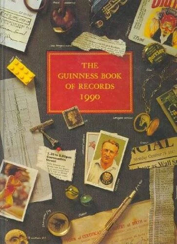 The Guinness Book of Records 1990 - Hardcover By McFarlan, Donald - GOOD