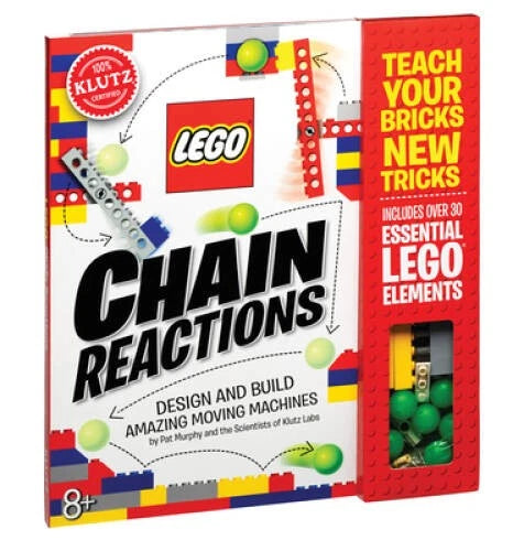 Klutz LEGO Chain Reactions Craft Kit - Toy - GOOD