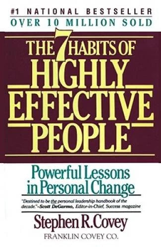 The 7 Habits of Highly Effective People - Paperback - ACCEPTABLE