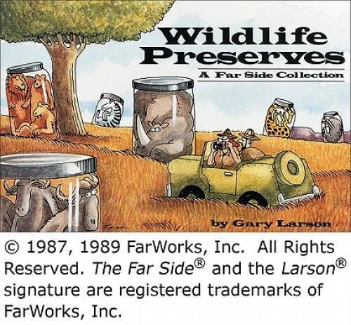 Wildlife Preserves - Paperback By Gary Larson - VERY GOOD