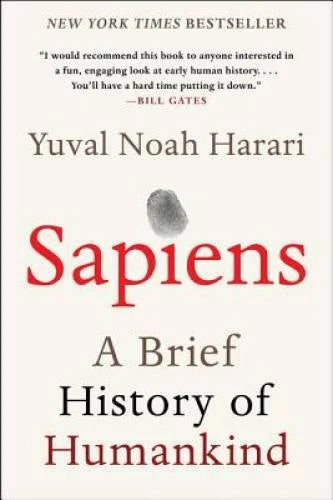 Sapiens: A Brief History of Humankind - Paperback - VERY GOOD