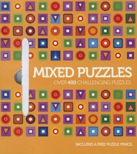 Mixed Puzzles w Pencils - Paperback By Parragon Books - GOOD