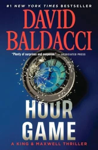 Hour Game (King Maxwell Series) - Paperback By Baldacci, David - GOOD