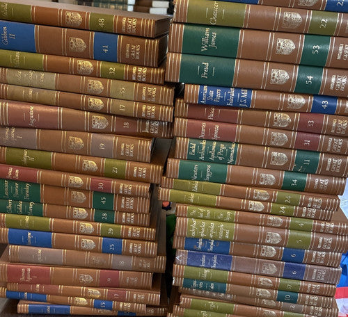 Britannica GREAT BOOKS of the Western World - YOU CHOOSE - Vtg HC Faux Leather
