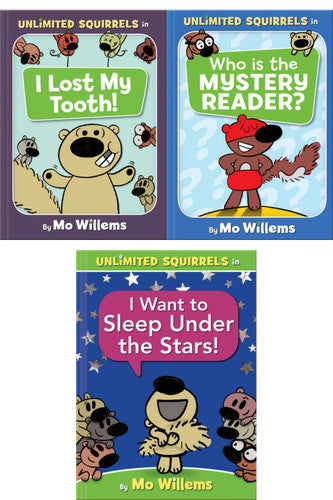 Unlimited Squirrels Series All 3 Books in Hardcover