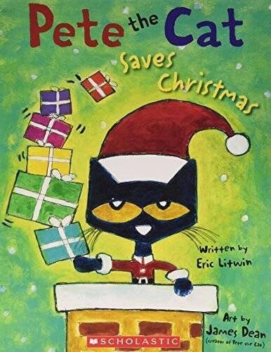 Pete the Cat Saves Christmas - Paperback By Eric Litwin - GOOD