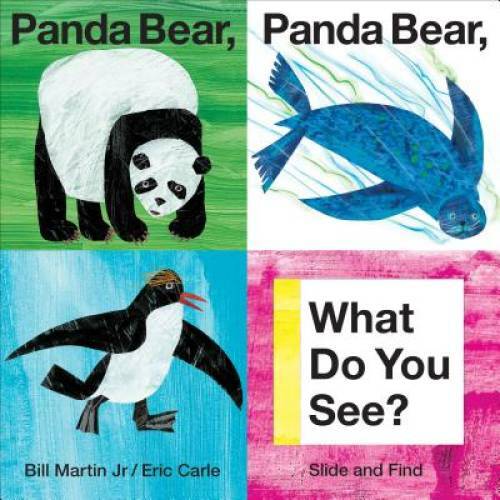 Panda Bear, Panda Bear, What Do You See? (Slide and Find) - Board book - GOOD