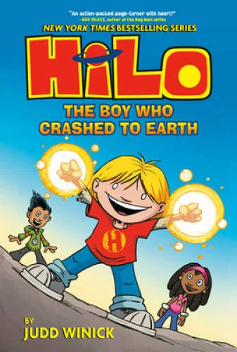 Hilo Book 1: The Boy Who Crashed to Earth - Hardcover - VERY GOOD