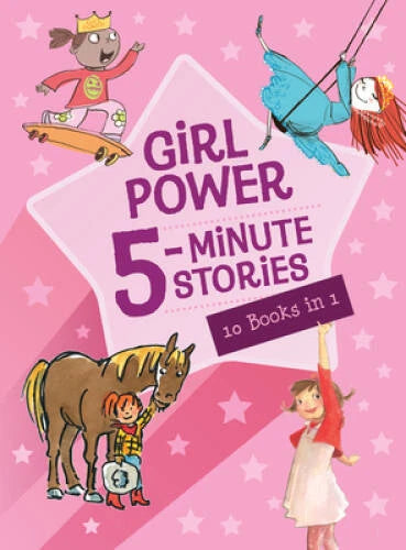 Girl Power 5-Minute Stories - Hardcover By Houghton Mifflin Harcourt - VERY GOOD