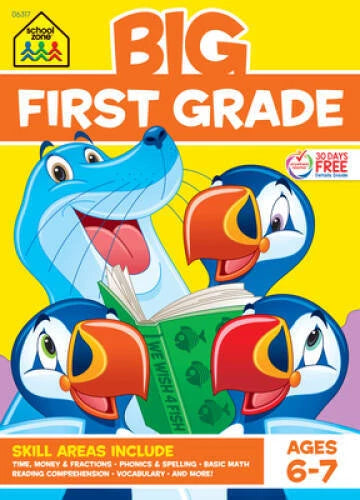First Grade Big Workbook! (Ages 6-7) - Perfect Paperback - VERY GOOD