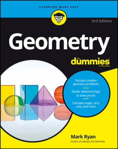 Geometry For Dummies - Paperback By Ryan, Mark - GOOD