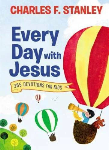 Every Day with Jesus: 365 Devotions for Kids - Hardcover - GOOD