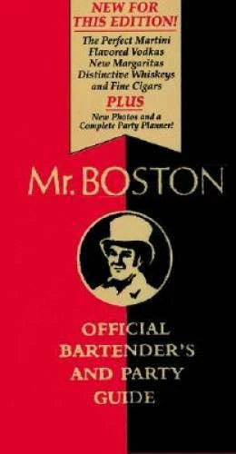 Mr. Boston: Official Bartender's & Party Guide - Hardcover - GOOD