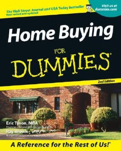 Home Buying For Dummies (For Dummies (Lifestyles Paperback)) - VERY GOOD