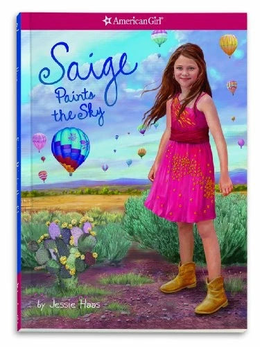 Saige Paints the Sky (American Girl Today) - Paperback - VERY GOOD