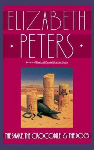 The Snake, the Crocodile, and the Dog (Amelia Peabody) - Hardcover - GOOD