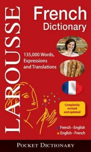Larousse Pocket French-English/English-French Dictionary (English an - VERY GOOD
