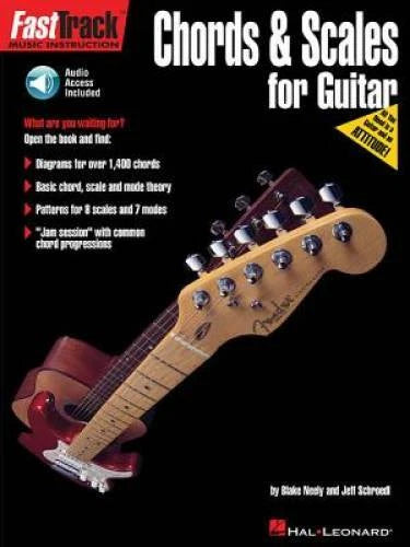 Chords & Scales for Guitar (Fast Track Music Instruction) - Paperback - GOOD