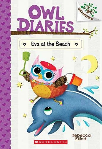 Eva at the Beach: Branches Book (Owl Diaries #14) (14) - Paperback - VERY GOOD