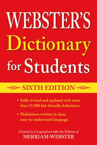 Webster's Dictionary for Students, Sixth Edition - Paperback - VERY GOOD