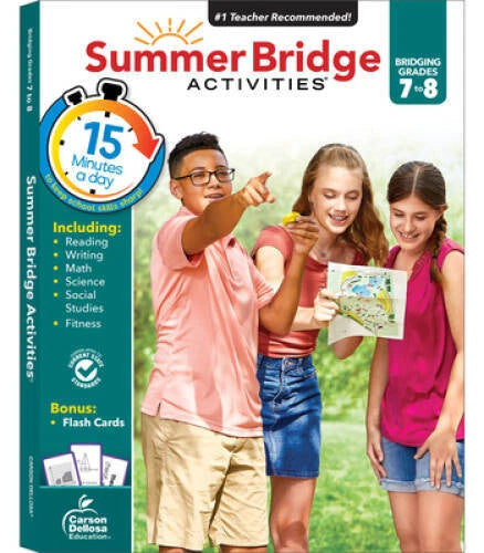 Summer Bridge Activities®, Grades 7 - 8 - Paperback - GOOD