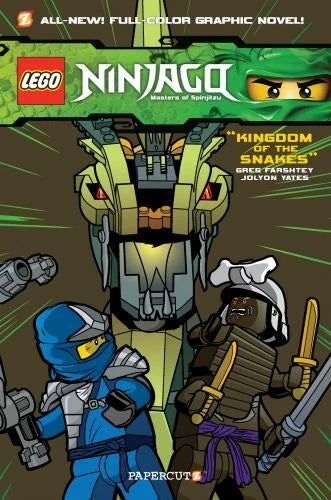 LEGO Ninjago #5: Kingdom of the Snakes - Paperback By Farshtey, Greg - GOOD