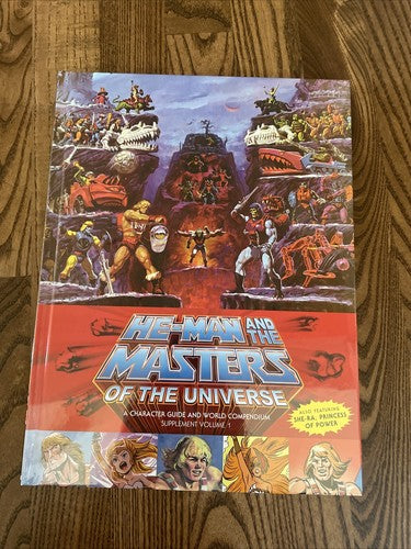 He-Man Masters Of The Universe: A Character Guide World Compendium  Second Book