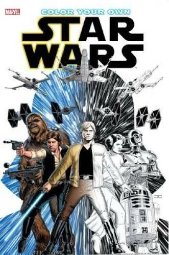 Color Your Own Star Wars - Paperback By Cassaday, John - GOOD