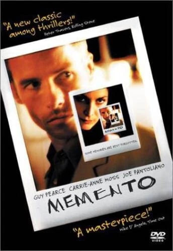 Memento - DVD By Guy Pearce - GOOD
